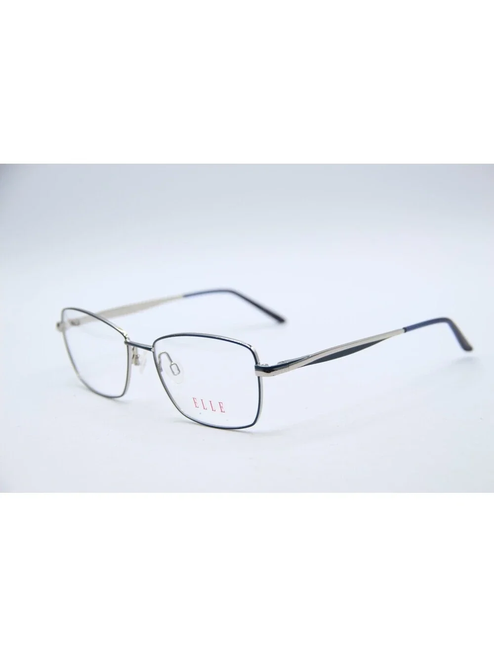 Elle El13497 Bl Blue Silver Authentic Eyeglasses 53-17-135